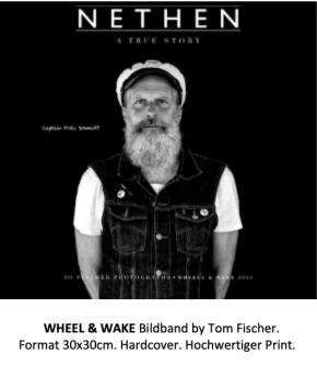 WHEELS & WAKE Hardcover-Bildband by Jo Fischer. Format 30x30