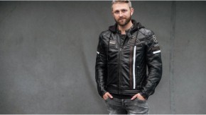 DIFI DETROIT Motorradjacke Leder Retro