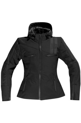 DIFI JAMIE LADY Motorrad Softshell-Kapuzenjacke Damen