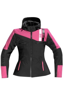 DIFI JAMIE LADY Motorrad Softshell-Kapuzenjacke Damen