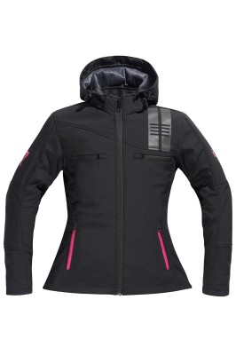 DIFI JAMIE LADY Motorrad Softshell-Kapuzenjacke Damen