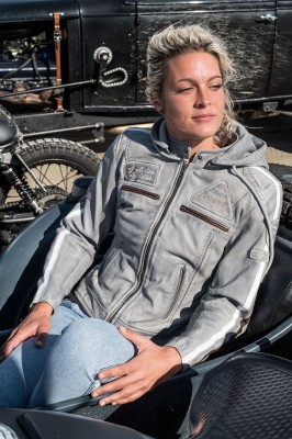 DIFI JOLENE Motorradjacke Leder Damen